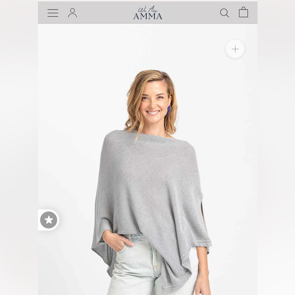 We Are AMMA Grey Cocoon